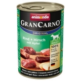 Animonda GranCarno Adult Hovězí + jelen s jablky 400 g